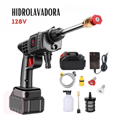HIDROLAVADORA RECARGABLE INALÁMBRICA 128