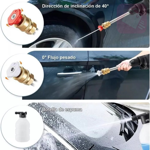 HIDROLAVADORA RECARGABLE INALÁMBRICA 128