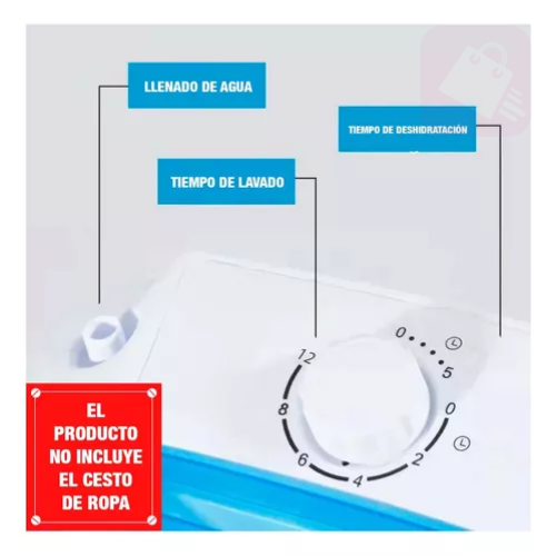 MINI LAVADORA PORTÁTIL